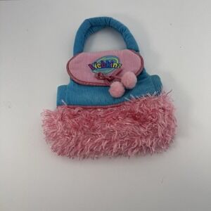 Webkinz Pink And Blue Carrier Bag Pink And Blue Purse Play bag